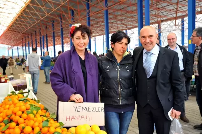 Pazardaki Fiyat Kartonlarında 'Hayır' Mizahı