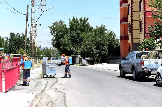 Büyükşehir'den Haşereyle Etkin Mücadele