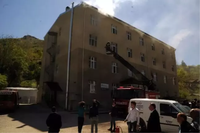 Tokat'ta Kuran Kursunda Çıkan Yangın Hasara Neden Oldu