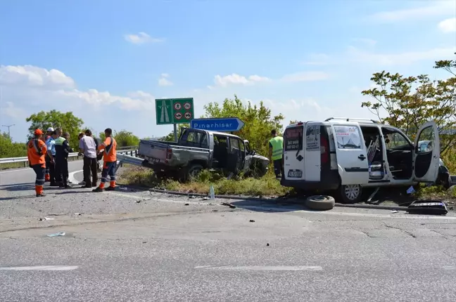 Kırklareli'nde Trafik Kazası: 7 Yaralı