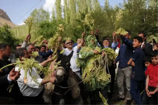Hakkari'de Köy Düğününde 'Uşkun Festivali'