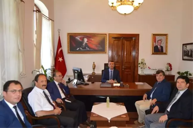 Baski'den Kaymakamı Ali Sırmalı'ya Ziyaret
