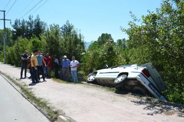 Tokat'ta Trafik Kazası: 1 Yaralı