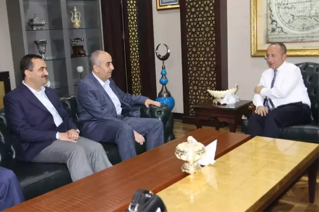 İha Genel Müdürü Arvas, Siirt Valisi Atik'i Ziyaret Etti