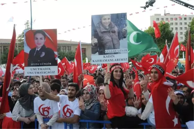 Eskişehir'de 15 Temmuz Etkinliği