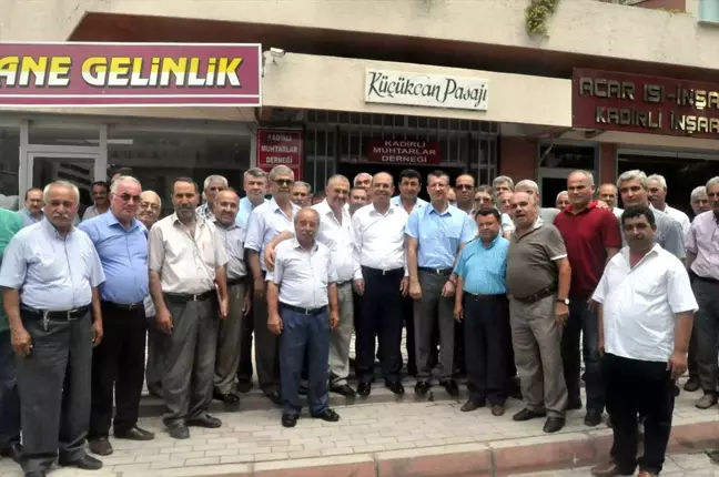Kaymakam Orhan'dan Muhtarlar Derneğine Ziyaret