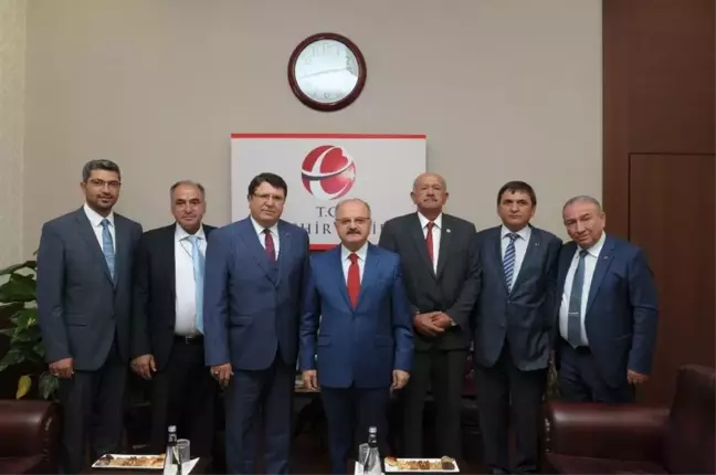 Şoförler ve Otomobilciler Odasından Vali Çakacak'a Ziyaret