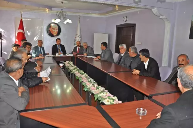 Erkenek Grup İçme Suyu Birliği Toplantısı Düzenlendi