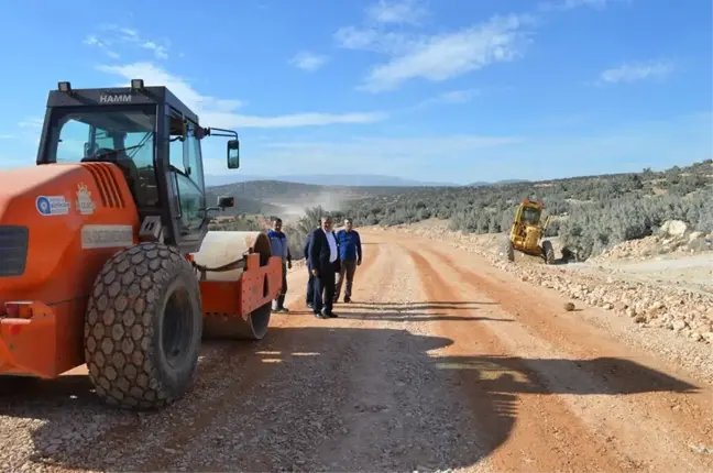 Ballık Yolu'nda Altyapı Çalışması