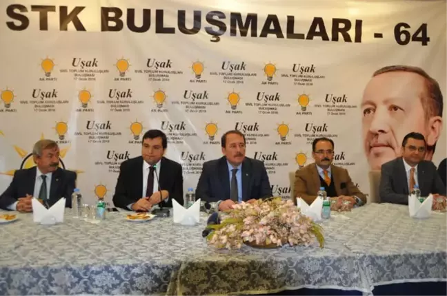 AK Parti Genel Başkan Yardımcısı Karacan Uşak'ta Stk Üyeleri ile Bir Araya Geldi