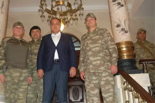 Afrin Operasyonunu Yöneten Korgeneral Temel'den Kilis Valiliğine Ziyaret