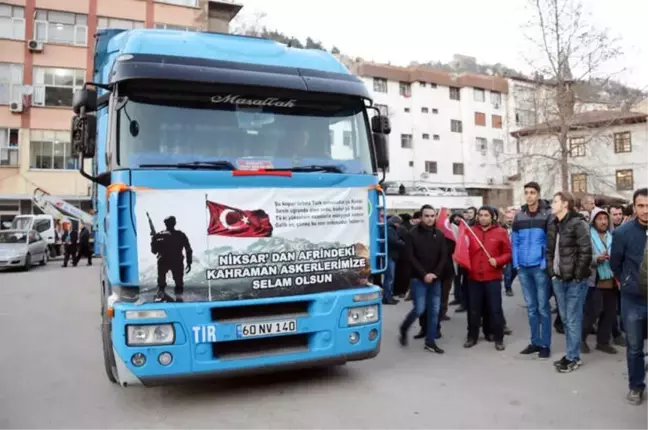 Zeytin Dalı Harekatı'na 1 Tır Su Gönderildi
