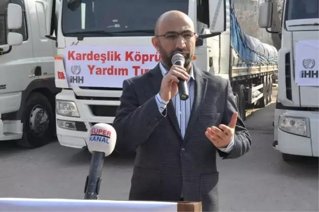İnegöl'den Afrin ve İdlib'e 7 Tır Yardım