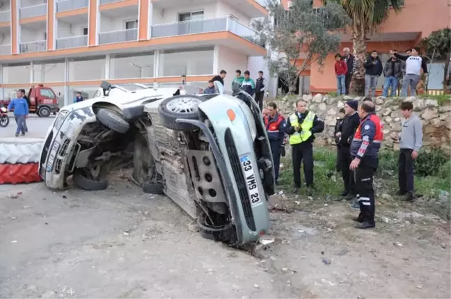 Kontrolden Çıkan Otomobilin Sürücüsü Hayatını Kaybetti