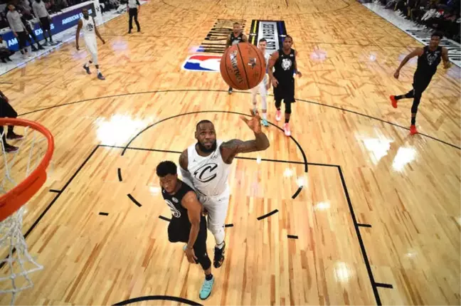 All Star'da Kazanan Lebron James'in Takımı