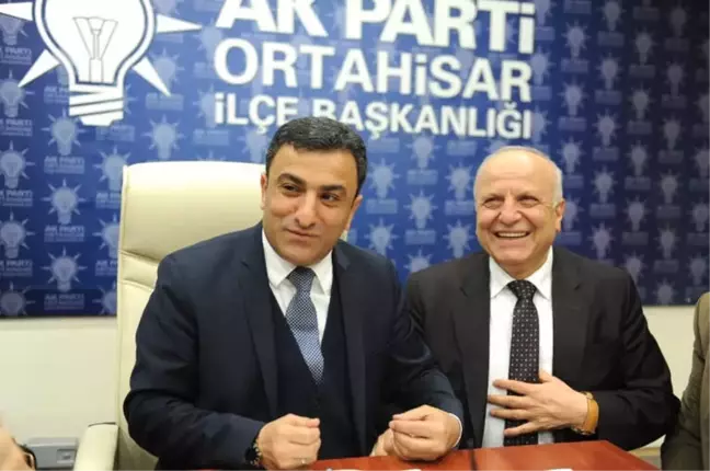 AK Parti Ortahisar'ın İlk Misafiri Kurucu Başkan İbrahim Keskin Oldu