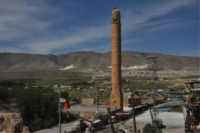 Hasankeyf'te El Rızk Camii, Minaresi Sökülerek Taşınacak