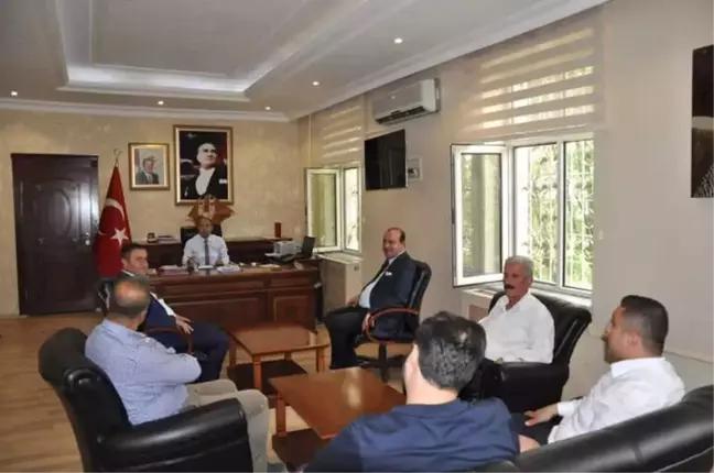 Başkan Uçar'dan Yeni Kaymakam Özdalı'ya Hayırlı Olsun Ziyareti
