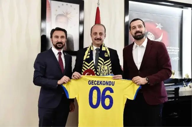Ankaragücü'nden Akgül'e Ziyaret