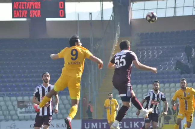 Afyon Evinde Hatay'a Mağlup