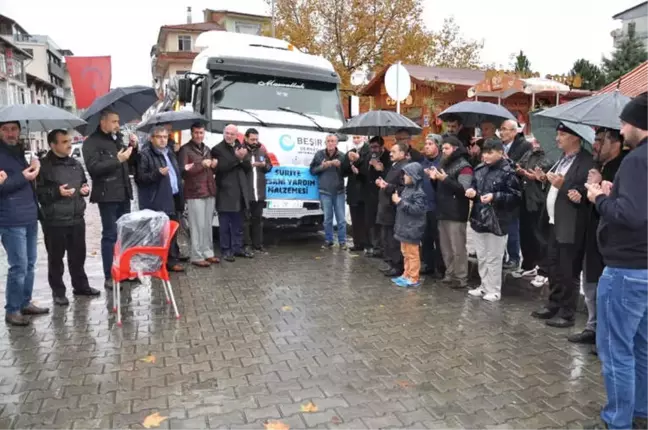 Simav'dan Mültecilere 25 Ton Un Yardımı
