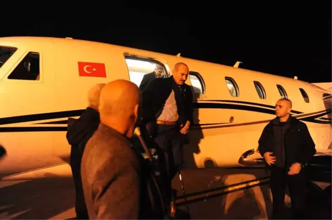 Bakan Soylu Rize Emniyet Müdürü Verdi'nin Şehit Edilmesinin Ardından Trabzon'a Geldi