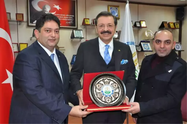 Türkiye Odalar ve Borsalar Birliği Yönetim Kurulu Başkanı Rifat Hisarcıklıoğlu Etb'de