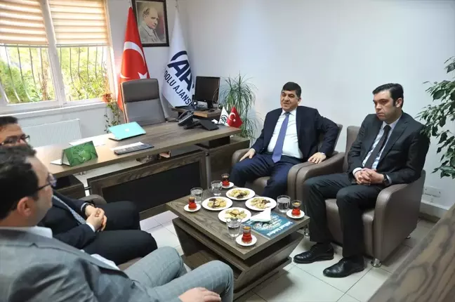 Şehitkamil Belediye Başkanı Fadıloğlu'ndan Aa'ya Ziyaret