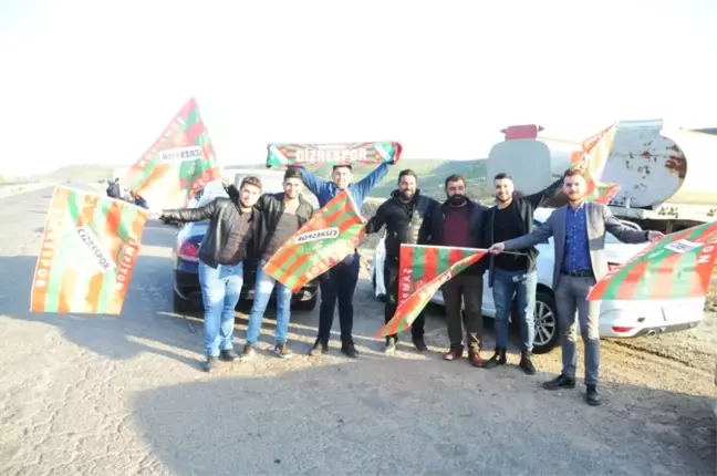 Serik'te Saldırıya Uğrayan Cizrespor'a Görkemli Karşılama