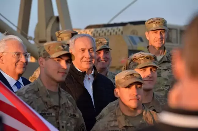 Netanyahu'dan Thaad Hava Savunma Sistemine Ziyaret