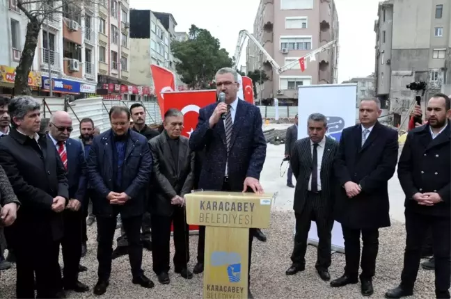 Karacabey'de Katlı Otoparkın Temeli Atıldı