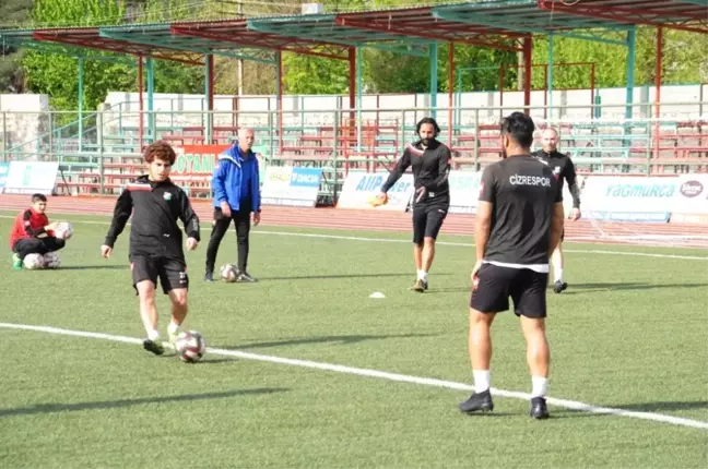 Cizrespor'da Anagold 24 Erzincanspor Maçı Hazırlıkları Sürüyor