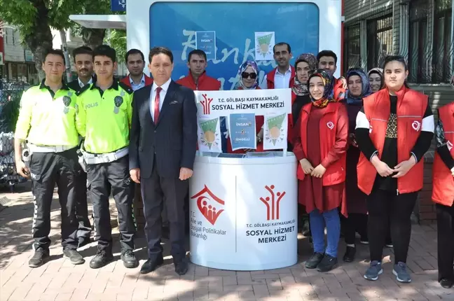 Gölbaşı'nda Engellilere Farkındalık Standı