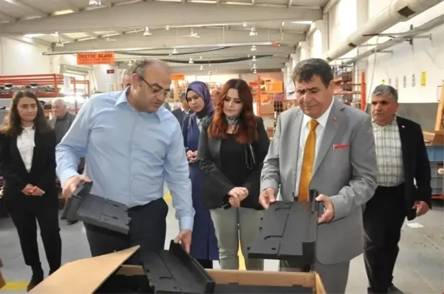 Kaymakam Tortop Organize Sanayii Bölgesinde İncelemelerde Bulundu