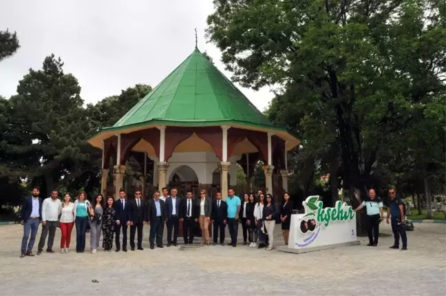 Azerbaycan heyeti Akşehir'i gezdi