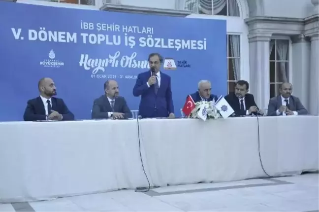İBB Şehir Hatları'nda toplu sözleşme sevinci