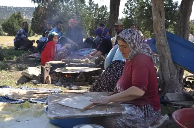 Anadolu kadınının zorlu yayla mesaisi