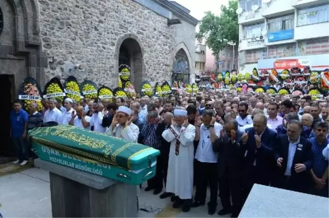 İş insanı Sait Ağaoğlu, son yolculuğuna uğurlandı