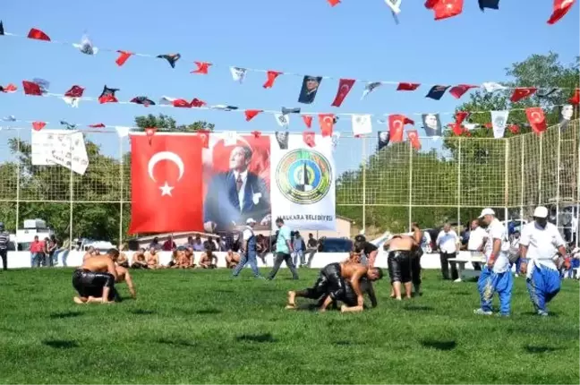 Malkara fehmi özkan yağlı güreşleri'nde başpehlivan serhat gökmen oldu