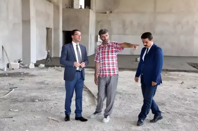 Cizre Gençlik Merkezi inşaatında sona gelindi