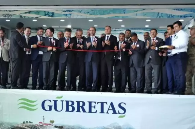 Gübretaş'ın 60 milyon liralık yeni tesisi açıldı