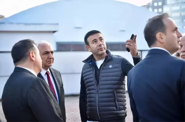 Başkan Akpolat, Levent Mahallesi'nde incelemelerde bulundu