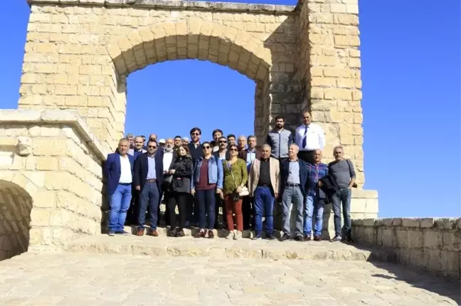 DTSO heyetinden Hasuni mağaraları ve Malabadi Köprüsüne gezi