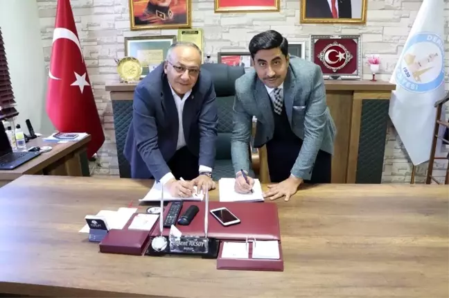 Derinkuyu Belediyesi'nde imzalar atıldı