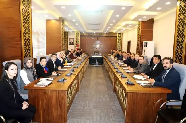 Cizre'de Bağımlılıkla Mücadele İlçe Koordinasyon Kurulu Toplantısı yapıldı
