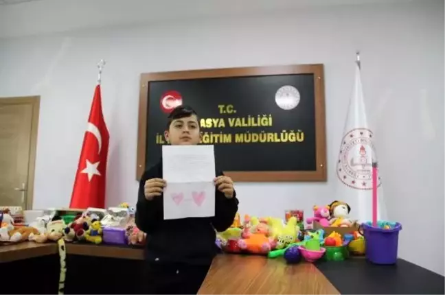 Depremzede çocuklara 'bir oyuncak bir mektup' kampanyası