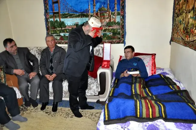 Nevşehir'de İdlib gazisine geçmiş olsun ziyareti
