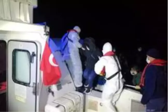 24 göçmen kurtarıldı