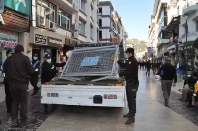 Ordu'da 3 caddede 'HES kodu' uygulaması