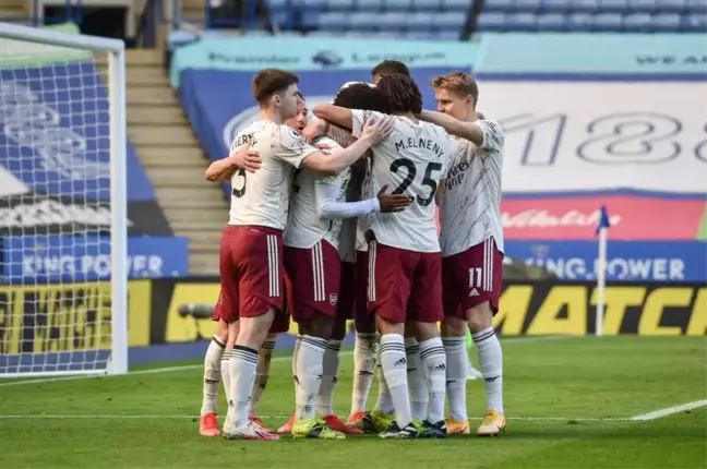 Premier Lig'in 26. haftasında Leicester City, sahasında Arsenal'e mağlup oldu